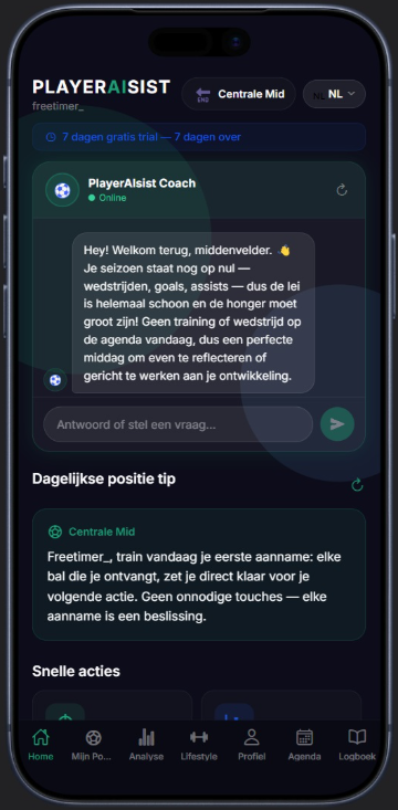 PlayerAIsist app